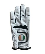 NEW JUNIOR ALL WEATHER GOLF GLOVE. SIZE S, M OR L. IRELAND BALL MARKER - $173.75 MXN