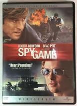 Spy Game (DVD, 2002, Widescreen Collectors Edition) Robert Redford, Brad... - £1.57 GBP