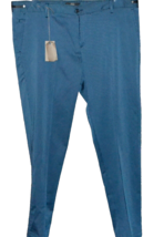 Xagon Man Blue Stripes  Men&#39;s Casual Dress Italy Pants Size US 38 EU 54 - £55.44 GBP