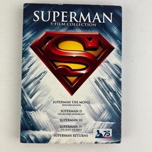 Superman 5 Film Collection DVD Box Set - £9.48 GBP