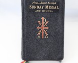Catholic New Saint Joseph Daily Sunday Missal Hymnal 1966 Eucharistic Pr... - £27.11 GBP