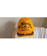 San Miguel Beer on Gold cloth ball cap w/adjustable rear strap - £19.92 GBP