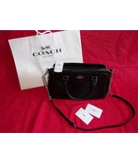 Coach Signature Sage F28976 Black Leather Shoulder Purse/Hand Bag New W/T - £193.77 GBP