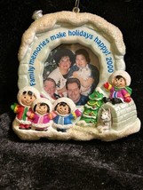 Family Memories Photo Holder 2000 Carlton Cards Heirloom Collection Orna... - £3.99 GBP