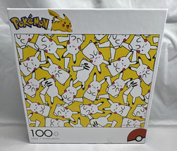 Nintendo Pokemon 100 Piece Jigsaw Puzzle Pikachu Paper Buffalo Games NEW/SEALED - £8.19 GBP