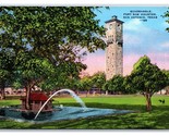 Fort Sam Houston Quadrangle San Antonio Texas TX UNP Linen Postcard M19 - £2.35 GBP