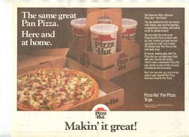 Pizza Hut Makin It Great Placemat Care Bear Puzzle Back 1985 - $17.82