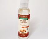 Nature&#39;s Truth Aromatherapy Pure Unscented Base Oil Sweet Almond 4oz - £7.60 GBP