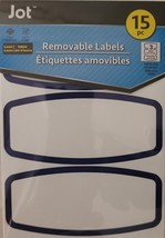 Jot PRINT OR WRITE REMOVABLE LABELS 3.75&quot;x1.63&quot; 15 Labels/Pk - $64.49 MXN
