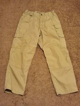 5.11 tactical men 34x30 khaki cargo pants - $24.74