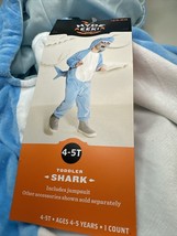 Halloween Baby Shark Halloween Costume Jumpsuit 4-5  Toddler Hyde &amp; EEK Boutique - £11.73 GBP