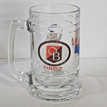 OB Oriental Brewery Lager 1983 Seoul Olympic Glass Beer Mug Hodori Tiger Mascot - £10.99 GBP