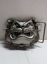 Bulldog Spike Choker Collar Angry Junkyard Dog Belt Buckle Heavy Duty - £11.81 GBP