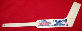Vintage Lakeland Hockey Association Plastic Mini Ice Hockey Stick Michigan - £9.54 GBP