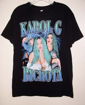 Karol G Concert T Shirt Bichota Rare Design Reggaeton Size Medium - $2,090.56 MXN