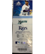 MARLINS VS RAYS JUNE 27,2009 - $242.33 MXN