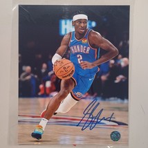 Shai Gilgeous-Alexander Signed Autographed 8x10 Photo NBA Thunder COA - $120.38