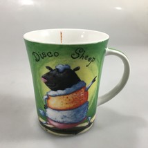 Johnson Brothers Disco Sheep Multi-Color Porcelain Mug 12 oz Made in Eng... - £22.32 GBP