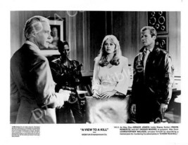 A View To A KILL-1985-GRACE JONES-ROGER MOORE-B&amp;W Still Fn - $21.83