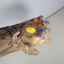 Infinity Gauntet Thanos Glove Marvel Avengers Rubber Glove Rubies Costume Co. - £10.71 GBP