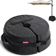 Umbrella Round Cantilever Base Weighted Sand Bag With Handles By Eletoro... - £8.86 GBP