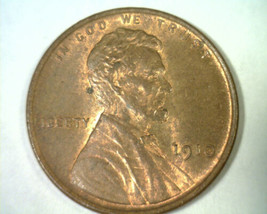 1910 LINCOLN CENT PENNY CHOICE UNCIRCULATED / GEM RED / BROWN CH. UNC. /... - $74.00