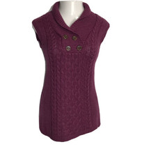 J.J. Always Cute Knit Sweater Dress ~ Mauve ~ Above Knee ~ Sz M ~ Stretch - $15.29
