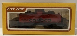 Life-Like Life Like HO Scale Conoco Tank Car Tanker Model Railroad Train 8524 - £9.35 GBP