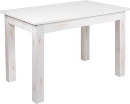 Flash Furniture HERCULES Series 46&quot; x 30&quot; 30&quot;W x 46&quot;L, Antique Rustic White  - £584.69 GBP