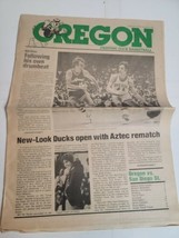 Vintage 70s University Oregon Ducks Basketball Game Program 1978 Newspaper UofO - £8.88 GBP