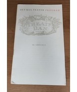 VINTAGE 1960-1 Season Copenhagen Denmark Royal Danish Theatre program-GR... - $466.11 MXN