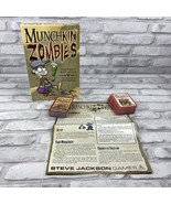 Munchkin Zombies Card Game Steve Jackson Games Complete Dork Tower Chara... - £12.14 GBP