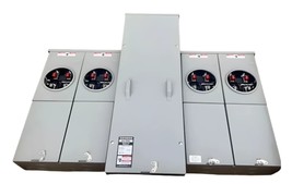 Siemens WEPK4411 400A 4 Gang 1PH 125A 4J Ring Type EUSERC - $1,575.49