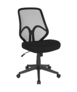 Ergonomic High Back Black Mesh Office Chair with Lumbar Support - $4,355.17 MXN