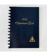 Behr Manning NY Norton Co Desk Diary Appointment Book Calendar 1956 Illu... - $15.48 CAD