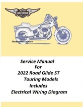 2022 Harley Davidson Road Glide ST Touring Models Service Manual  - £22.08 GBP