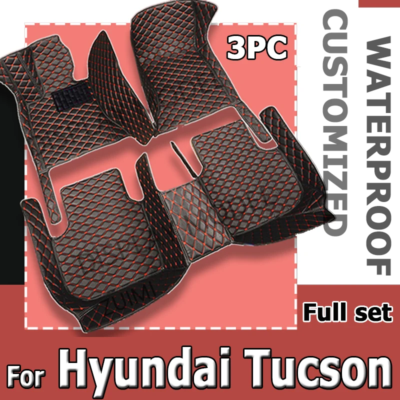 Car floor mats for Hyundai Tucson 2015 2016 2017 2018 Custom auto foot Pads - £40.78 GBP+