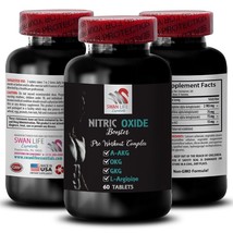 L-Arginine Charge - NITRIC OXIDE BOOSTER - Energy Flow 1 Bottle 60 Tablets - $17.82