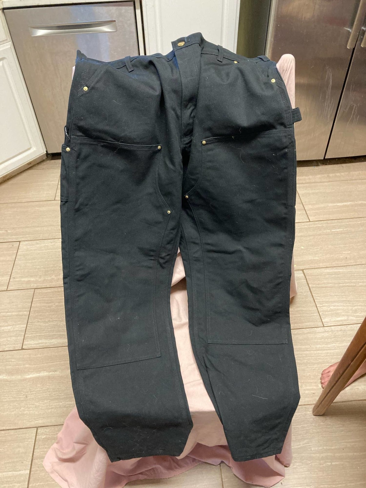 Primary image for 2019 Black Carhartt Pants Size 40x34