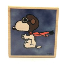 2001 Snoopy WWI Flying Ace Rubber Stamp Stampabilities Hard To Find  - $39.60
