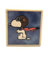 2001 Snoopy WWI Flying Ace Rubber Stamp Stampabilities Hard To Find  - £31.29 GBP