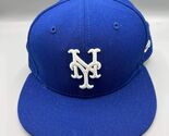 New York Mets Hat Men 7 3/8 Blue Gray Embroidered 59Fifty New Era MLB Fi... - $27.44