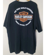 Harley-Davidson Black T-Shirt  Eureka Springs Arkansas Mens Size 2XL XXL... - $24.35 CAD