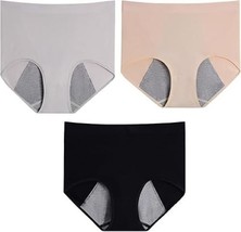 Ladies Briefs Women&#39;s Modal Underwear Soft High Waist Leakproof Panties ... - $15.00