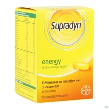 Supradyn Energy multivitamins and minerals tiredness and fatigue coenzyme Q10 - £24.03 GBP