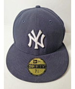 NY Yankees 1998 World Series New Era 59Fifty Fitted Cap Hat 7 5/8 Cooper... - £20.98 GBP