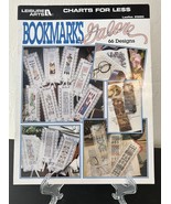 Leisure Arts Cross Stitch Pattern Charts Booklet Bookmarks Galore 66 Des... - $6.92