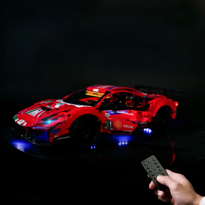 LED Lighting Set for 42125 Ferrari 488 GTE “AF Corse #51” (Only LED Light, No - £29.57 GBP+