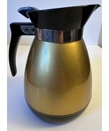 West Bend Thermo Serv Vintage Gold Coffee Carafe Made in USA - £8.49 GBP