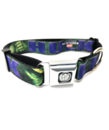 BUCKLE DOWN Marvel HULK Small 9&quot; - 15&quot; Neck Dog Collar - £18.68 GBP